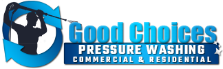 Good Choices Pressure Washing Logo