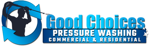 Good Choices Pressure Washing Logo