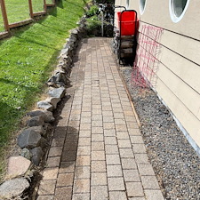 House softwashing and concrete cleaning in Scappoose, OR